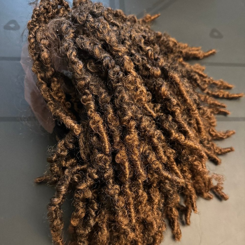 BEAUTIFUL BOBBI BOSS LOC [DREADLOCK] WIG - BROWN/LIGHT BROWN (LACE)